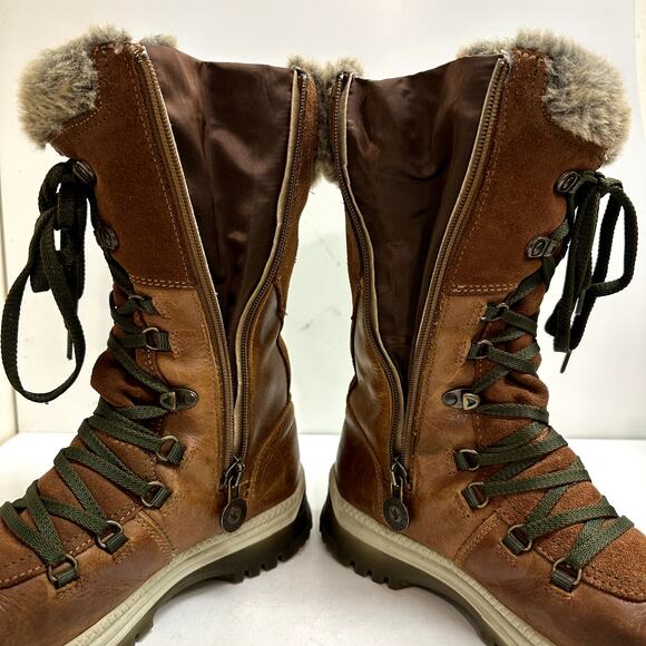 VERY GOOD Santana Canada Women's Marinda Boot Brown Weatherproof EU 41 / US 10 - Picture 7 of 13